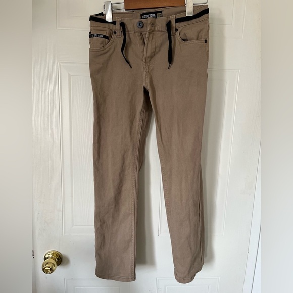 Zoo York 11/12 tan slim leg trousers - Picture 1 of 6